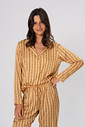 PIJAMA LONGO AMERICANO ACETINADO LUFA - LUFA DETALHE