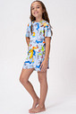 PIJAMA CURTO JUVENIL MENINA - LOONEY NIGHT