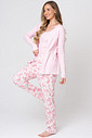 PIJAMA FEMININO LONGO 3 PEÇAS FLORAL - AMOR DE MÃE LADO