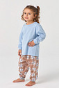 PIJAMA LONGO DE MALHA INFANTIL UNISSEX  - CAPUCCINO PIJAMA LONGO DE MALHA INFANTIL UNISSEX  - CAPUCCINO
