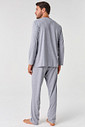 KIT PIJAMA AMERICANO LONGO ETERNO E PANTUFA PIJAMA COSTAS