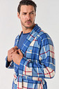 ROBE MASCULINO FLANELA - ROYAL FLUSH