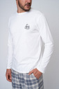 PIJAMA MASCULINO LONGO - SNOOPY LOVERS DETALHES