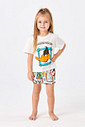 PIJAMA CURTO ALGODÃO E SHORT ACETINADO INFANTIL - LOONEY TUNES SHOW PIJAMA CURTO ALGODÃO E SHORT ACETINADO INFANTIL - LOONEY TUNES SHOW