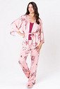 PIJAMA 3 PEÇAS ACETINADO - FLORATA PIJAMA 3 PEÇAS ACETINADO - FLORATA