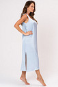CAMISOLA ACETINADA MIDI - CLÁSSICOS ACETINADOS LIGHT BLUE CAMISOLA ACETINADA MIDI - CLÁSSICOS ACETINADOS LIGHT BLUE