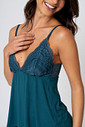 SHORT DOLL EM VISCOSE E RENDA - CLÁSSICO VISCOSE GREEN LUCK DETALHES
