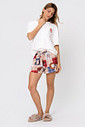 PIJAMA CURTO COM SHORTS ACETINADO FRENTE