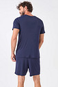 PIJAMA MASCULINO AZUL MARINHO GELADINHO PIJAMA MASCULINO AZUL MARINHO GELADINHO