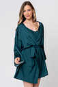 ROBE FEMININO TOQUE DE SEDA - CLÁSSICO ACETINADO GREEN LUCK FRENTE 1