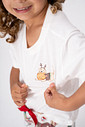 PIJAMA DE ALGODÃO INFANTIL MENINA - NATAL AU