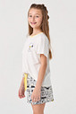 PIJAMA CURTO JUVENIL MENINA - SNOOPY P&B PIJAMA CURTO JUVENIL MENINA - SNOOPY P&B