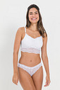 TOP DE RENDA FAIXA BRANCO - ETERNO LINGERIE TOP DE RENDA FAIXA BRANCO - ETERNO LINGERIE