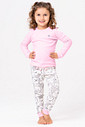 PIJAMA DE RIBANA LONGO INFANTIL - PET COLORS