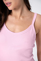 CAMISOLA DE RIBANA - CLÁSSICOS CANELADOS ROSA BOREAL CAMISOLA DE RIBANA - CLÁSSICOS CANELADOS ROSA BOREAL