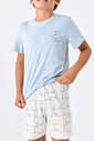 PIJAMA CURTO JUVENIL MENINO - CAT&DOG PIJAMA CURTO JUVENIL MENINO - CAT&DOG