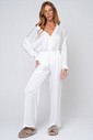 PIJAMA LONGO OVERSIZE OFF-WHITE FEMININO - YES, I DO