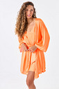 ROBE ACETINADO - CLÁSSICOS ACETINADOS TANGERINA