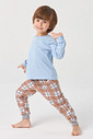 PIJAMA LONGO DE MALHA INFANTIL UNISSEX  - CAPUCCINO PIJAMA LONGO DE MALHA INFANTIL UNISSEX  - CAPUCCINO