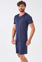 PIJAMA GELADINHO MASCULINO - MARINHO NOTURNO PIJAMA GELADINHO MASCULINO - MARINHO NOTURNO