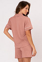 PIJAMA AMERICANO FEMININO - CLÁSSICOS DE VISCOSE MOCHA MOUSSE