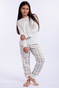 PIJAMA LONGO JUVENIL UNISSEX XADREZ