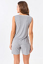 SHORT DOLL FEMININO REGATA E BERMUDA  - CLÁSSICO VISCOSE MESCLA SHORT DOLL FEMININO REGATA E BERMUDA  - CLÁSSICO VISCOSE MESCLA
