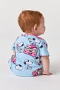 BODY MACAQUINHO CURTO BABY - SNOOPY FÉRIAS BODY MACAQUINHO CURTO BABY - SNOOPY FÉRIAS