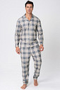 PIJAMA LONGO MASCULINO AMERICANO - GREY PIJAMA LONGO MASCULINO AMERICANO - GREY