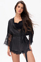 PIJAMA KIMONO COM RENDA TOQUE DE SEDA - ETERNO FEMININO PIJAMA KIMONO COM RENDA TOQUE DE SEDA - ETERNO FEMININO