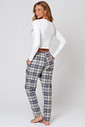 PIJAMA FEMININO FLANELA FASHION - SNOOPY LOVERS COSTAS