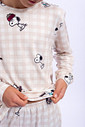 PIJAMA JUVENIL LONGO UNISSEX - SNOOPY LOVERS DETALHES