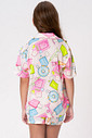 PIJAMA AMERICANO ACETINADO JUVENIL - CUTE PAPER PIJAMA AMERICANO ACETINADO JUVENIL - CUTE PAPER