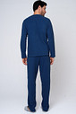 PIJAMA LONGO MASCULINO AZUL - CLÁSSICO SOFT MASCULINO COSTAS