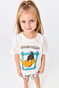 PIJAMA CURTO ALGODÃO E SHORT ACETINADO INFANTIL - LOONEY TUNES SHOW PIJAMA CURTO ALGODÃO E SHORT ACETINADO INFANTIL - LOONEY TUNES SHOW