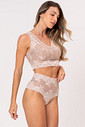 TOP EM RENDA ALÇAS LARGAS - LINGERIE MOCHA MOUSSE TOP EM RENDA ALÇAS LARGAS - LINGERIE MOCHA MOUSSE