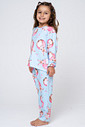 PIJAMA FEMININO INFANTIL EM MOLETINHO