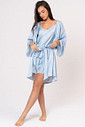 ROBE ACETINADO - CLÁSSICOS ACETINADOS LIGHT BLUE ROBE ACETINADO - CLÁSSICOS ACETINADOS LIGHT BLUE