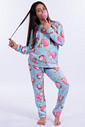 PIJAMA FEMININO JUVENIL EM MOLETINHO