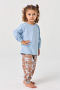 PIJAMA LONGO DE MALHA INFANTIL UNISSEX  - CAPUCCINO PIJAMA LONGO DE MALHA INFANTIL UNISSEX  - CAPUCCINO