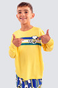 PIJAMA JUVENIL UNISSEX LONGO - SNOOPY COPA