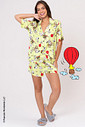 PIJAMA AMERICANO ACETINADO CURTO - SNOOPY'S DAY PIJAMA AMERICANO ACETINADO CURTO - SNOOPY'S DAY