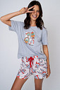 PIJAMA CURTO FEMININO ALGODÃO - NATAL PERNALONGA PIJAMA CURTO FEMININO ALGODÃO - NATAL PERNALONGA