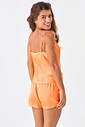 SHORT DOLL ACETINADO - CLÁSSICOS ACETINADOS TANGERINA