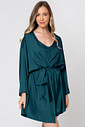 ROBE FEMININO TOQUE DE SEDA - CLÁSSICO ACETINADO GREEN LUCK FRENTE