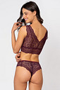 CALCINHA EM RENDA - LINGERIE BOLD WINE COSTAS