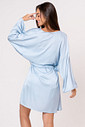 ROBE ACETINADO - CLÁSSICOS ACETINADOS LIGHT BLUE ROBE ACETINADO - CLÁSSICOS ACETINADOS LIGHT BLUE