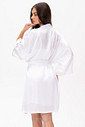 ROBE CURTO TOQUE DE SEDA  OFF-WHITE - ETERNO FEMININO