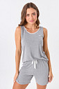 SHORT DOLL FEMININO REGATA E BERMUDA  - CLÁSSICO VISCOSE MESCLA SHORT DOLL FEMININO REGATA E BERMUDA  - CLÁSSICO VISCOSE MESCLA
