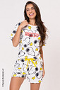 PIJAMA CURTO DE ALGODÃO - SNOOPY'S DAY
